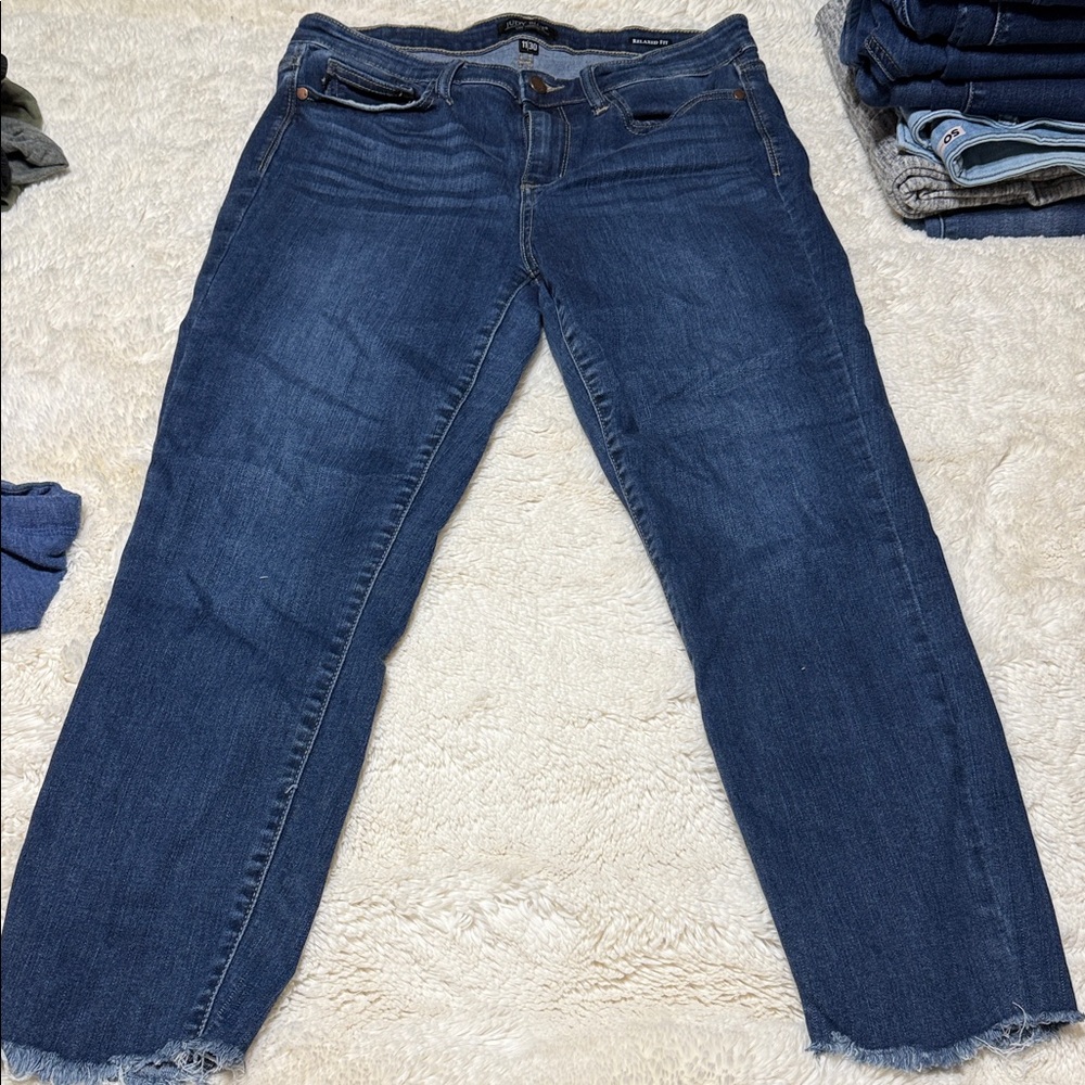 Judy Blue Dark Blue Straight Leg Jeans